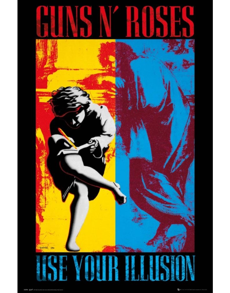 Guns N Roses Illusion 61 x 91.5cm Maxi Poster
