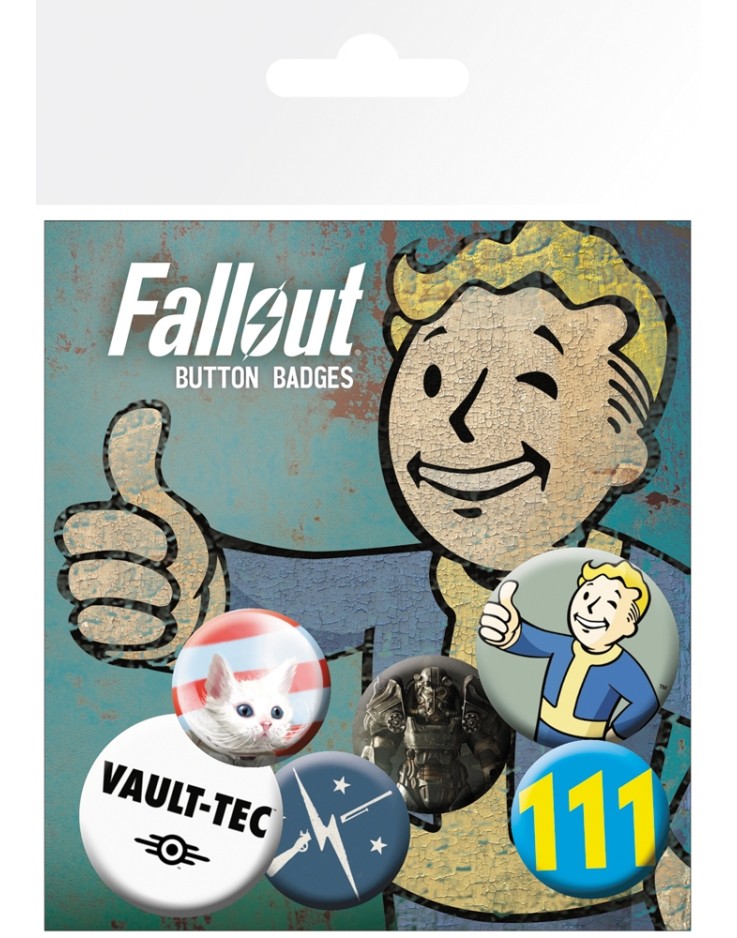 Fallout Mix Badge Pack