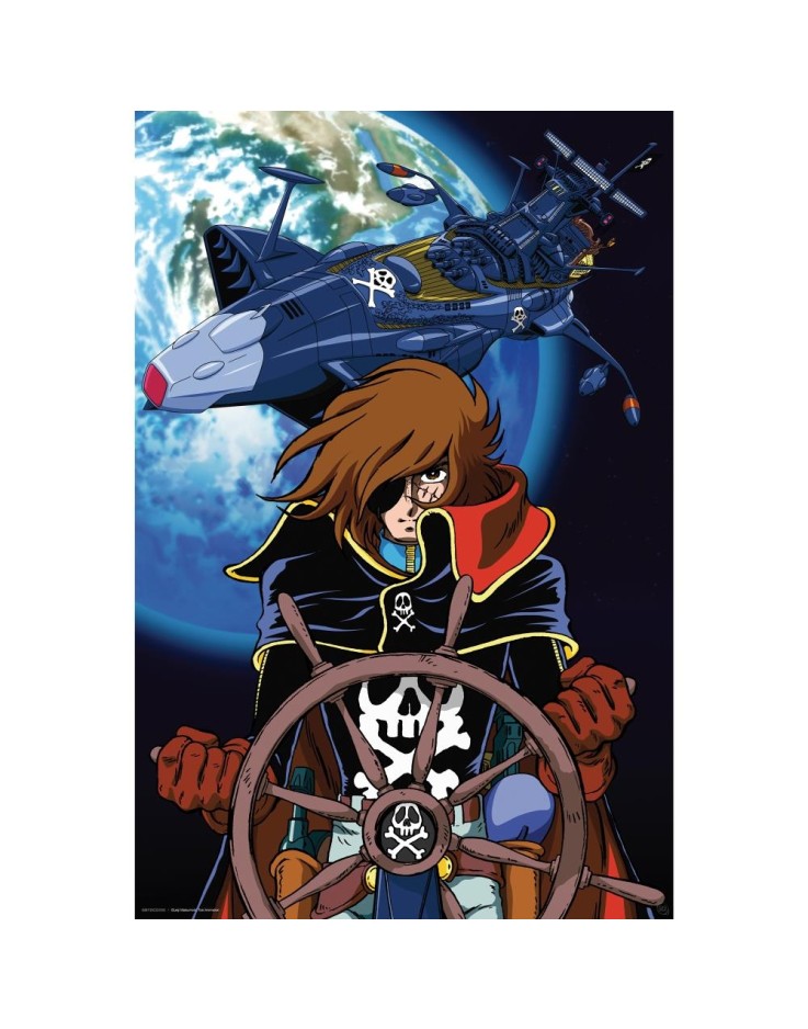 Captain Harlock Ship 61 x 91.5cm Maxi Poster