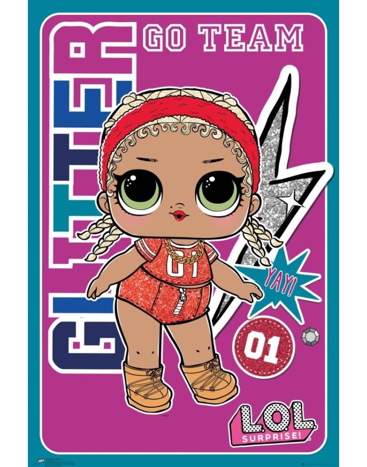 L.O.L. Surprise Team Glitter 61 x 91.5cm Maxi Poster