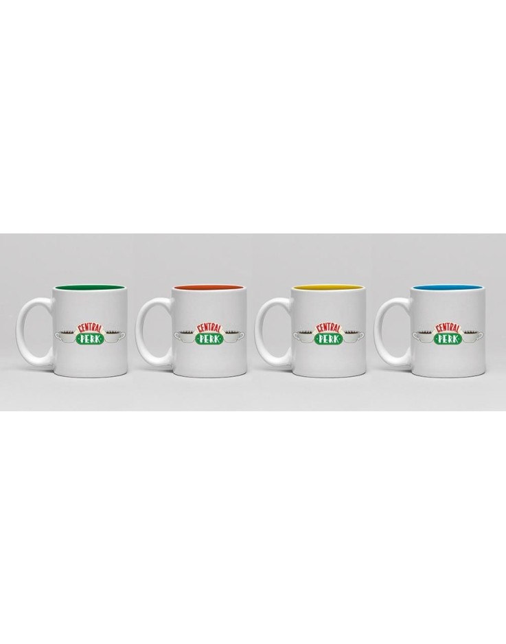 Friends Central Perk Set of 4 Espresso Mugs