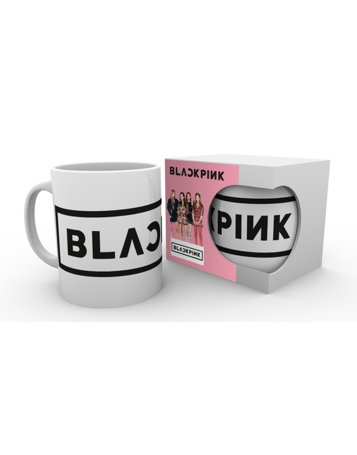 Black Pink Logo Mug