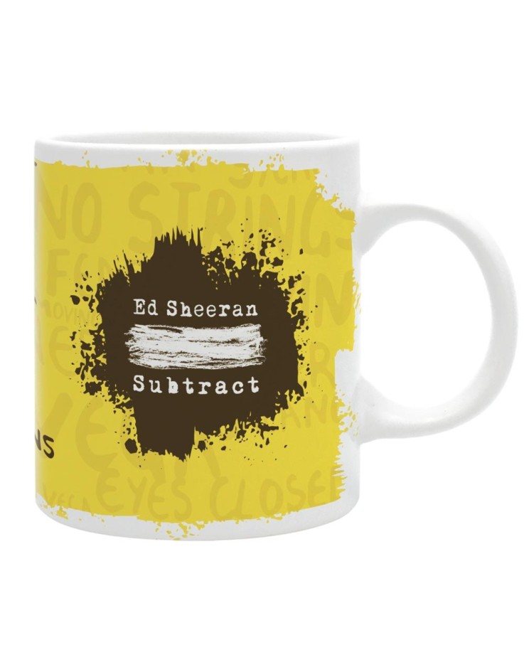 Ed Sheeran Subtract Mug