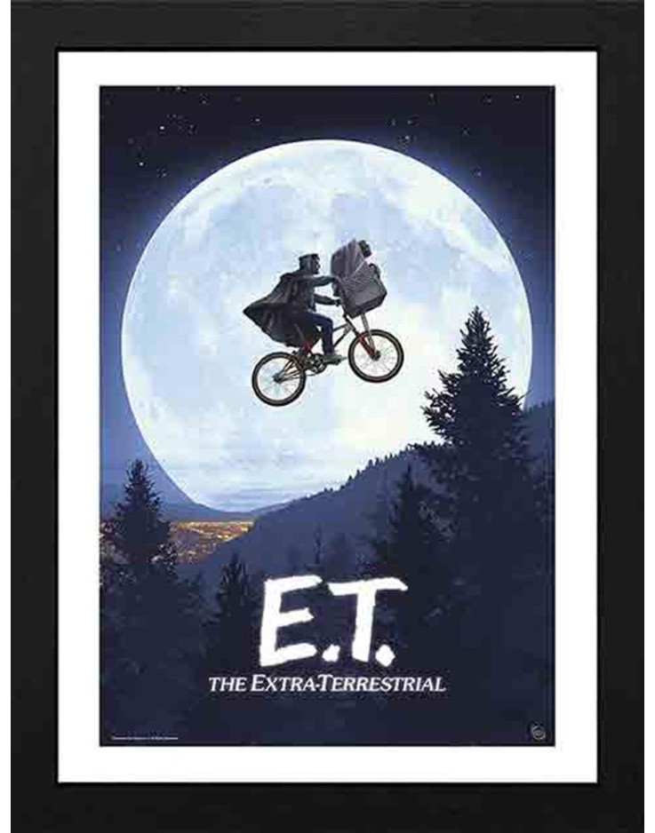 E.T. Moon 30 x 40cm Framed Collector Print