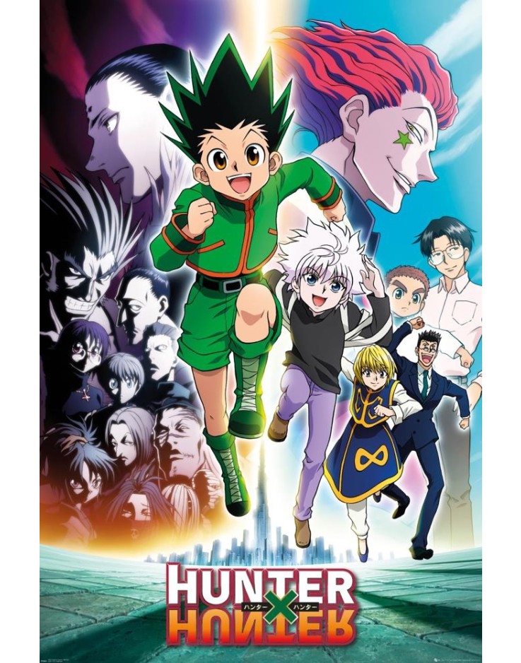 Hunter X Hunter Keyart Running   61 x 91.5cm Maxi Poster