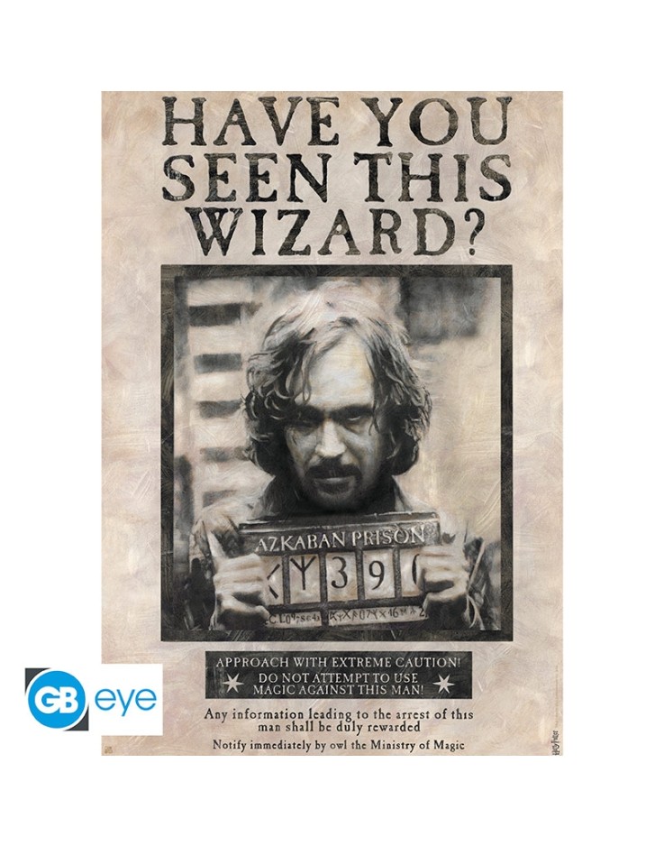 Harry Potter Wanted Sirius Black 61 x 91.5cm Maxi Poster