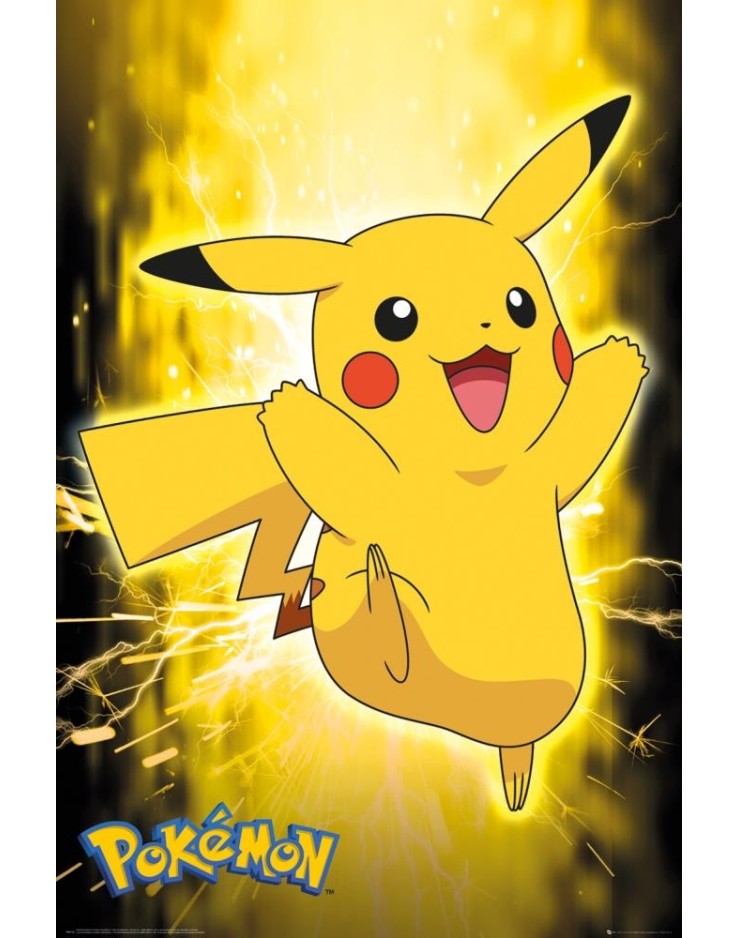 Pokémon Pikachu Neon 61 x 91.5cm Maxi Poster
