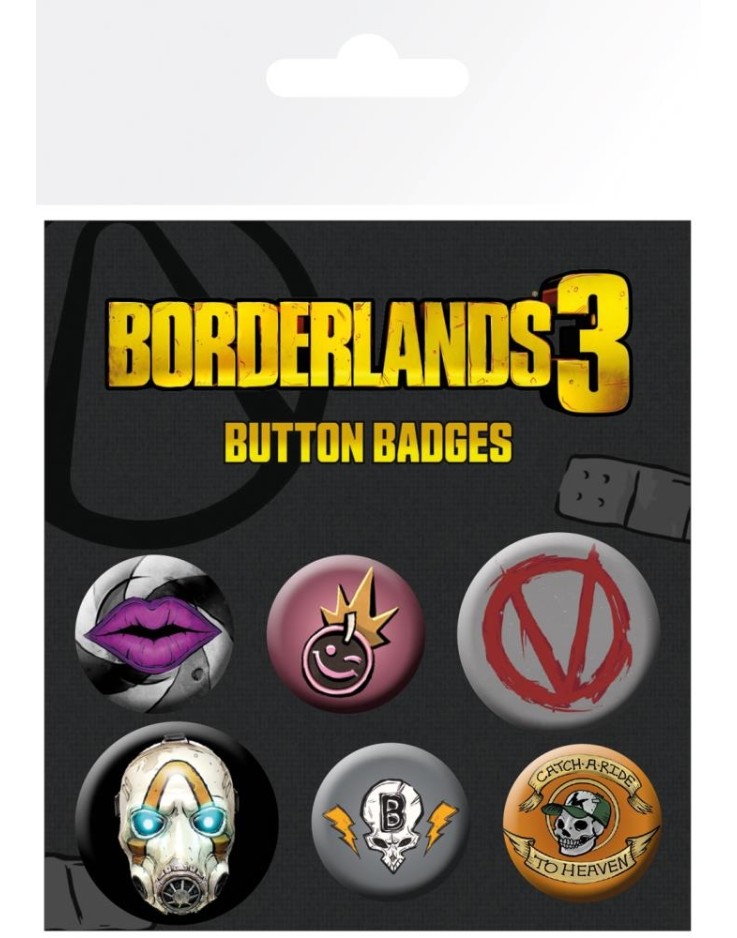 Borderlands Icons Badge Pack