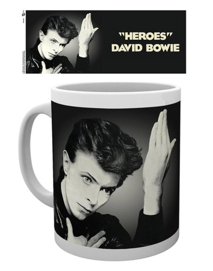 David Bowie Heroes Mug