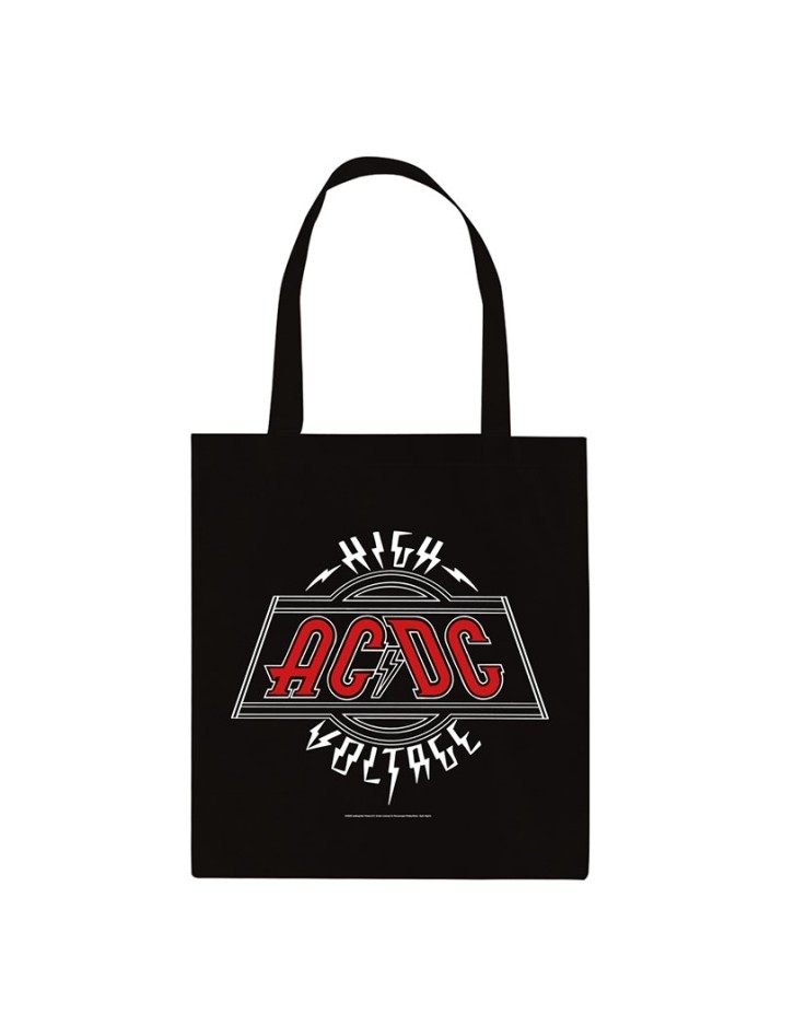 AC/DC Voltage Cotton Tote Bag