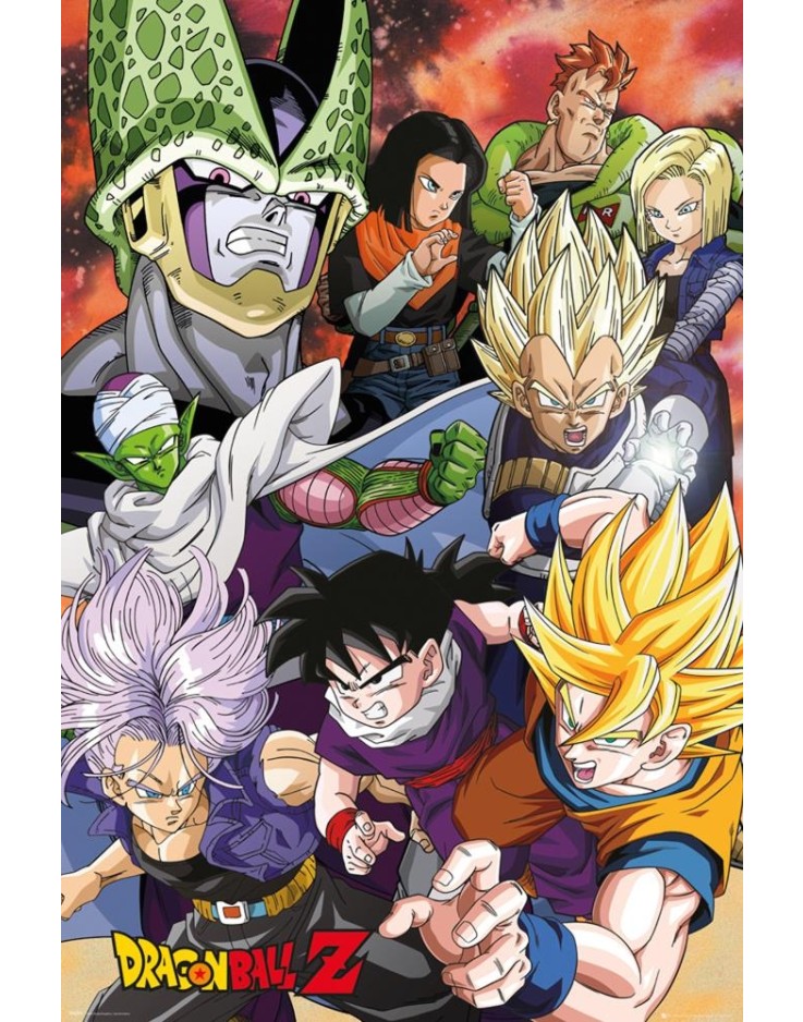 Dragon Ball Cell Saga 61 x 91.5cm Maxi Poster