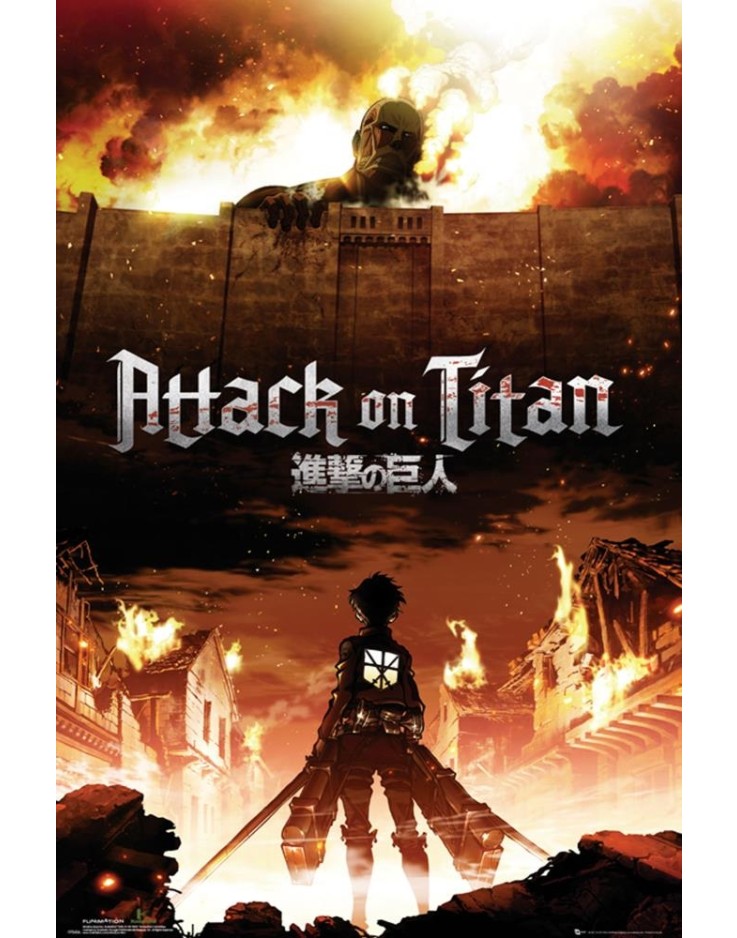 Attack On Titan Key Art   61 x 91.5cm Maxi Poster
