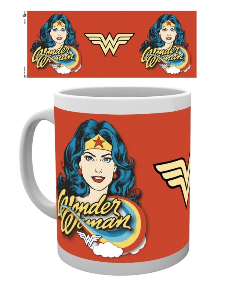 DC Comics Wonder Woman Face Mug