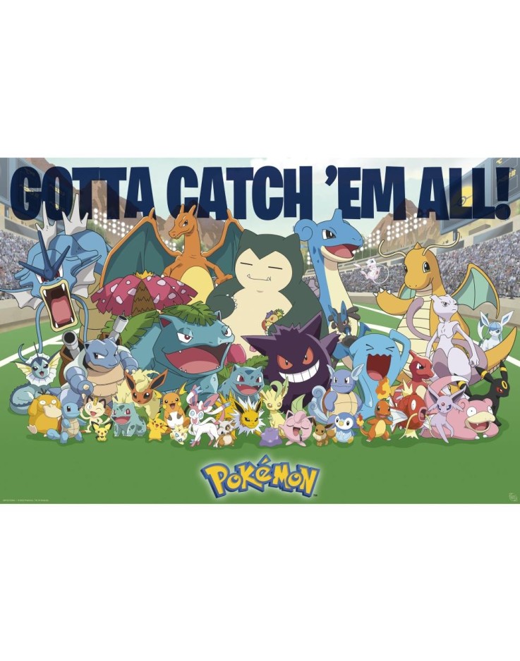 Pokémon All Time Favourites 61 x 91.5cm Maxi Poster