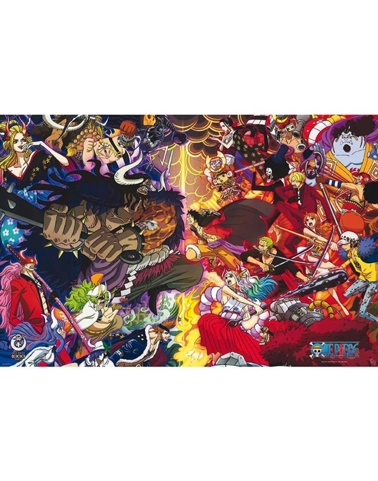 One Piece 1000 logs Final Fight 61 x 91.5cm Maxi Poster