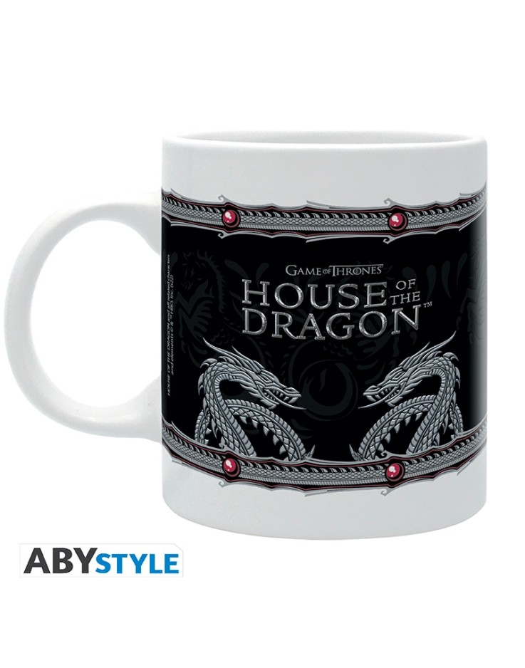 Game of Thrones House Of The Dragon Silver Dragon Mug