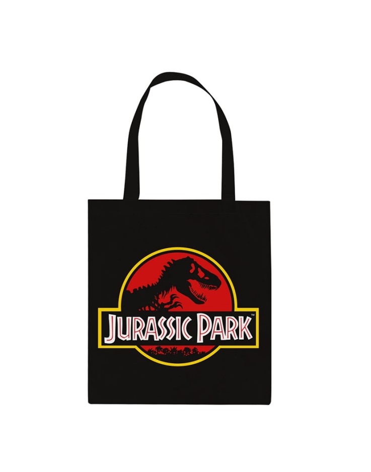 Jurassic Park Logo Cotton Tote Bag