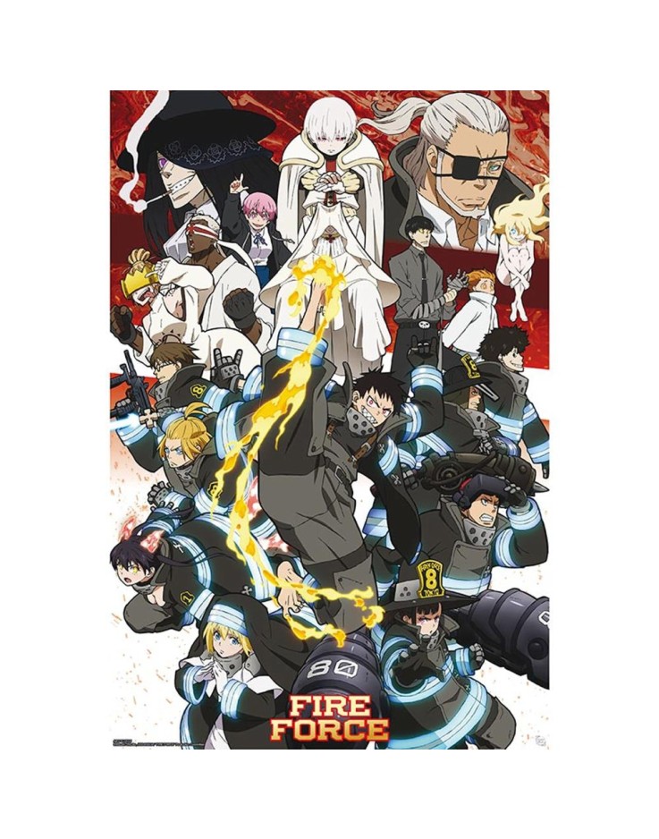 Fire Force Key Art Season 2 61 x 91.5cm Maxi Poster