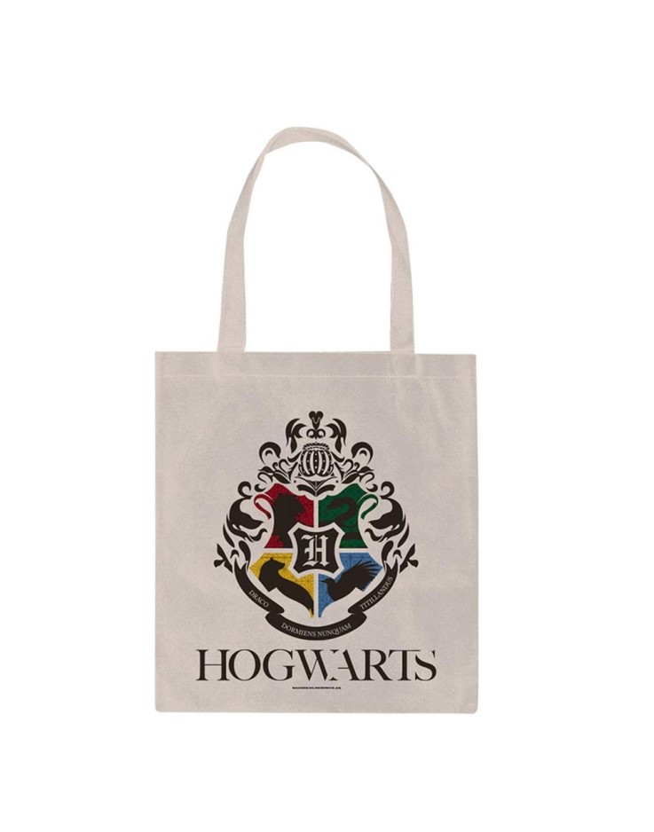 Harry Potter Hogwarts Colour Cotton Tote Bag