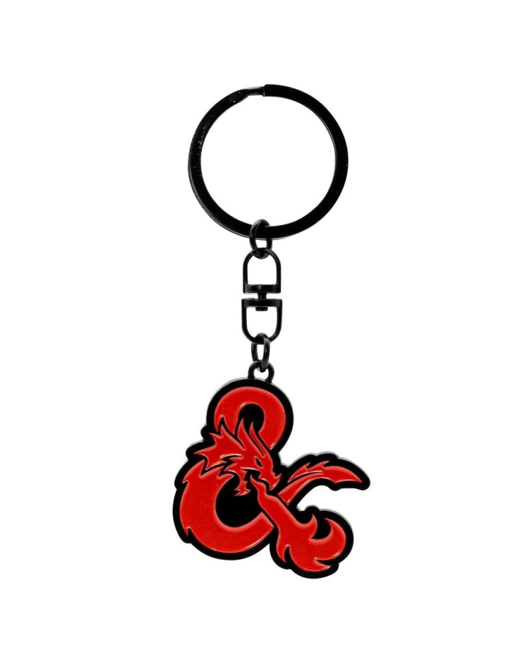 Dungeons & Dragons Ampersand Logo Metal Keychain
