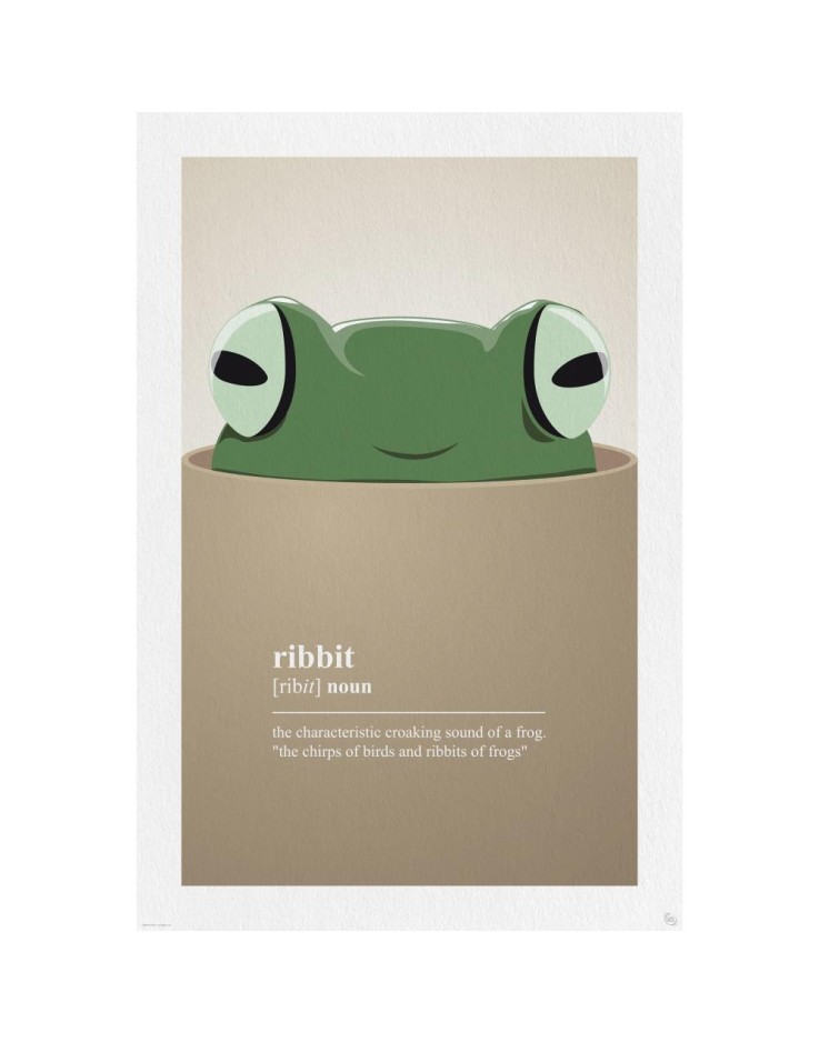 GB Eye Ribbit 61 x 91.5cm Maxi Poster