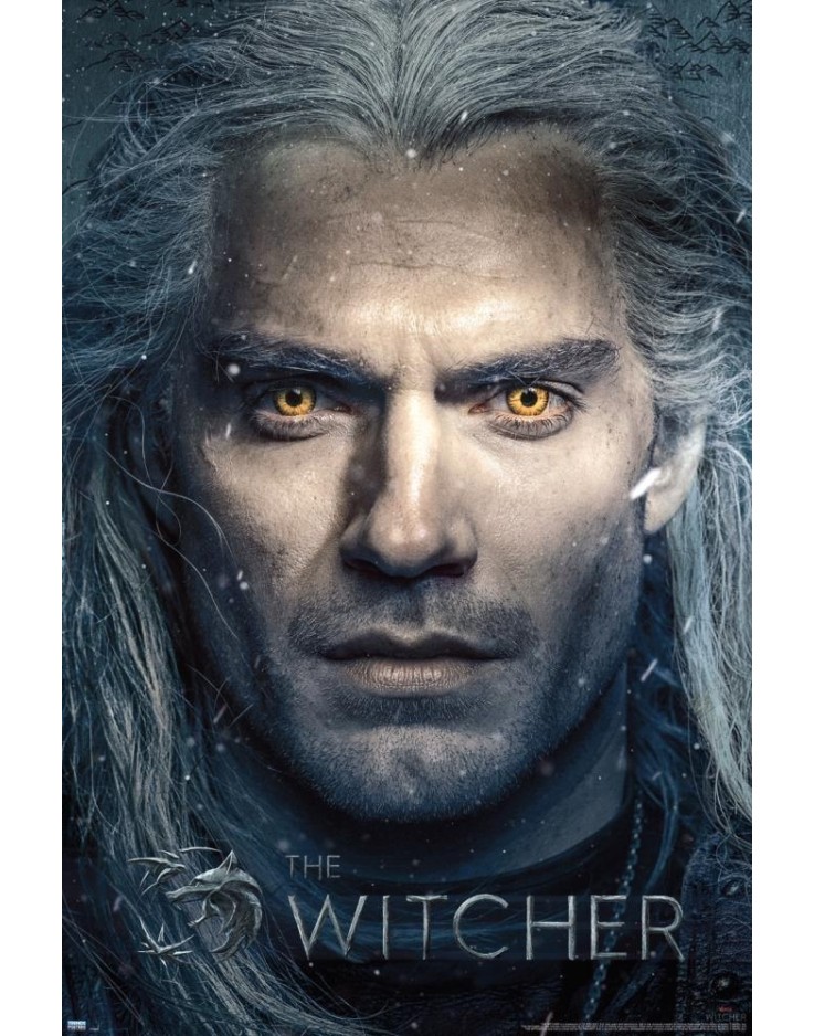 The Witcher Geralt Close Up 61 x 91.5cm Maxi Poster