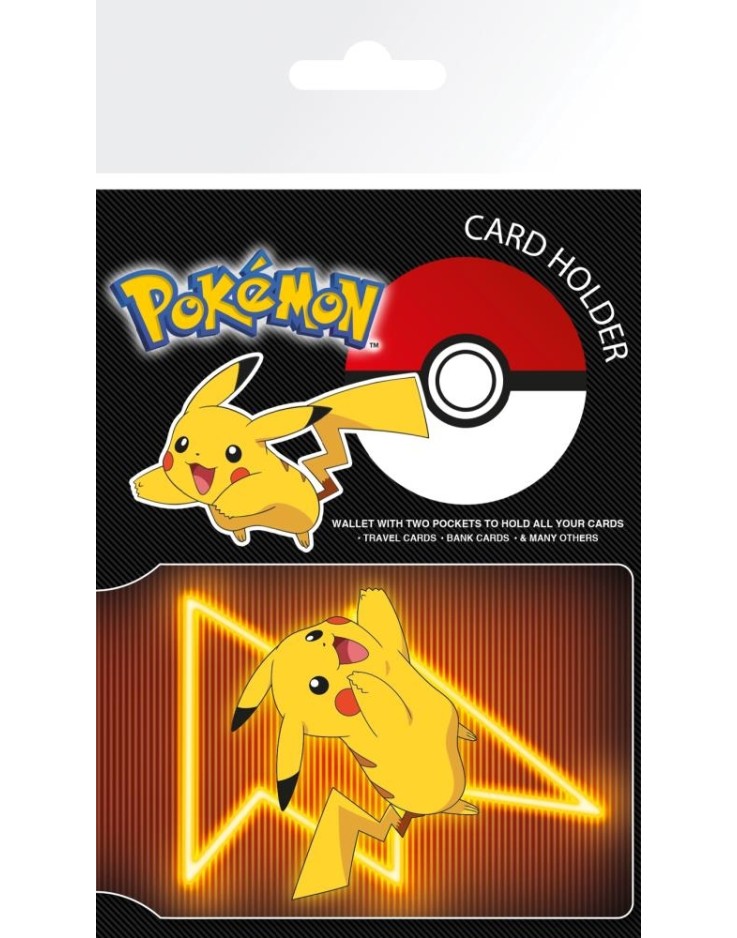 Pokémon Pikachu Neon Card Holder