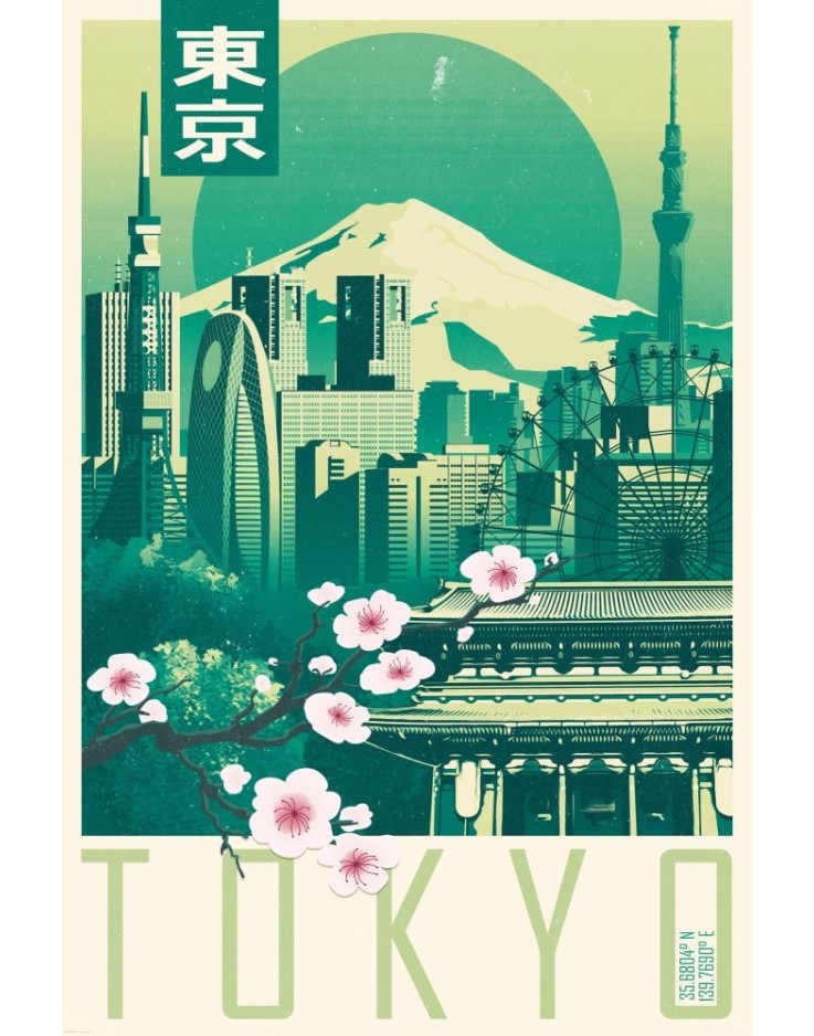 Japan Tokyo 61 x 91.5cm Maxi Poster