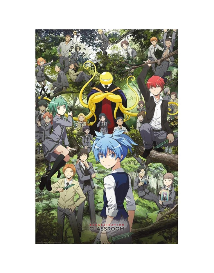 Assassination Classroom Forest Group Maxi Poster