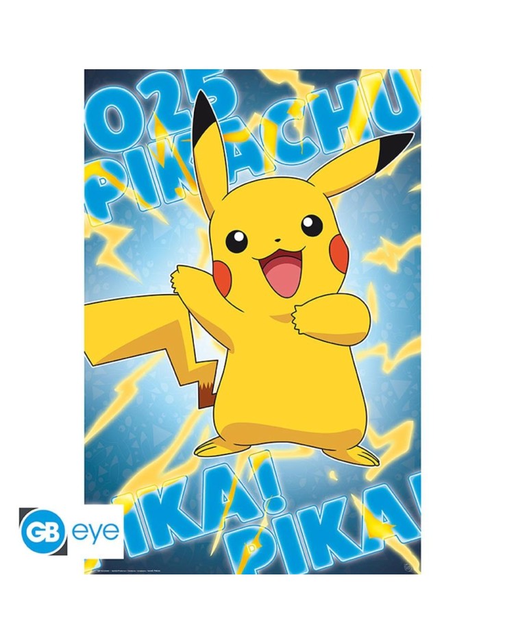 Pokémon Pikachu 61 x 91.5cm Maxi Foil Poster