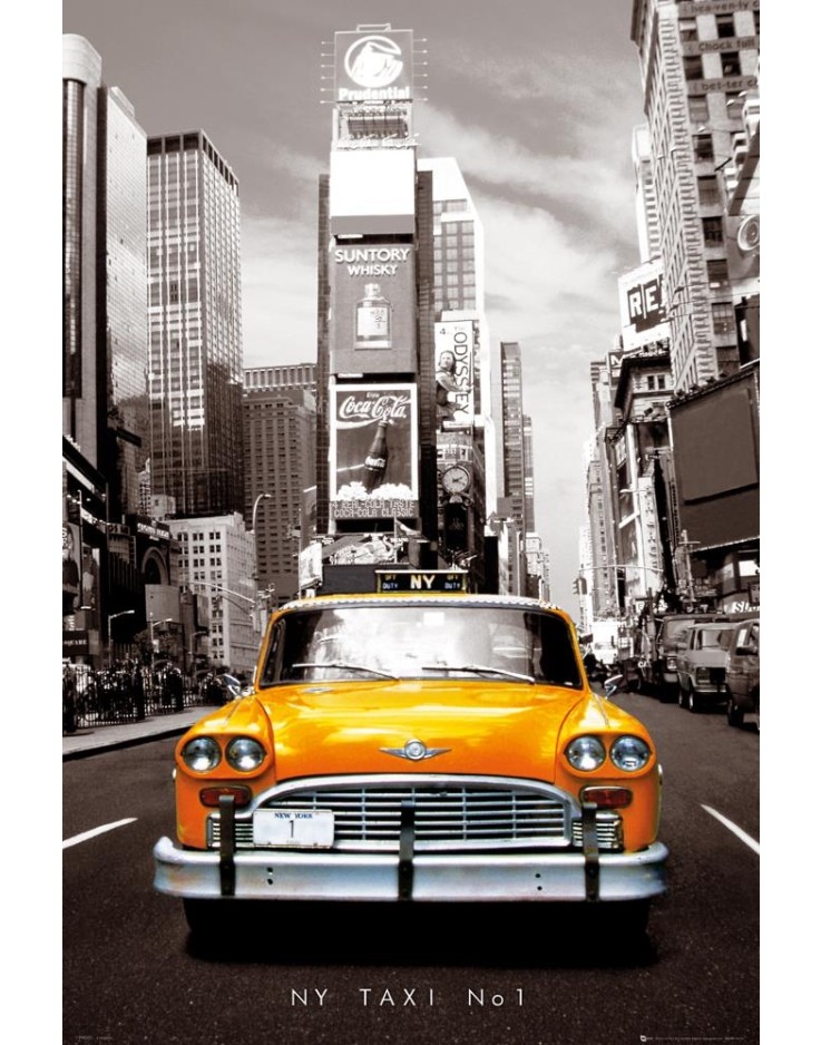 New York Taxi No 1 61 x 91.5cm Maxi Poster
