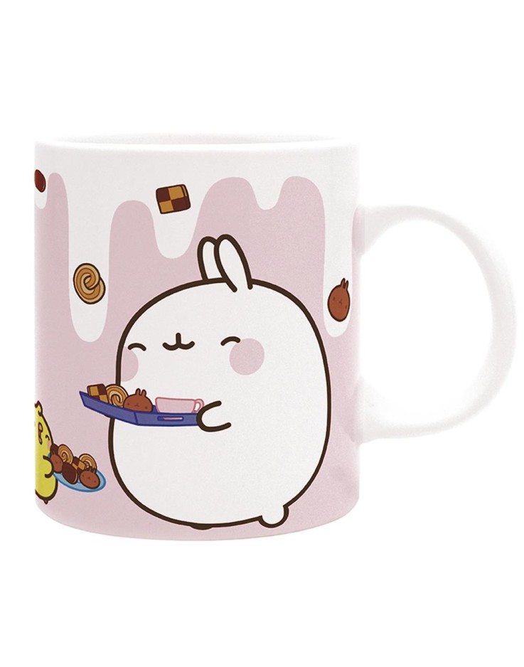 Molang Milk & Cookies Mug