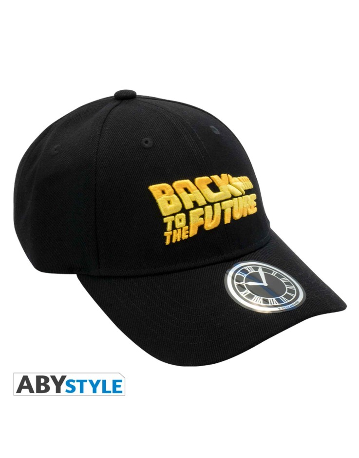 Back To The Future Logo Cap - Black