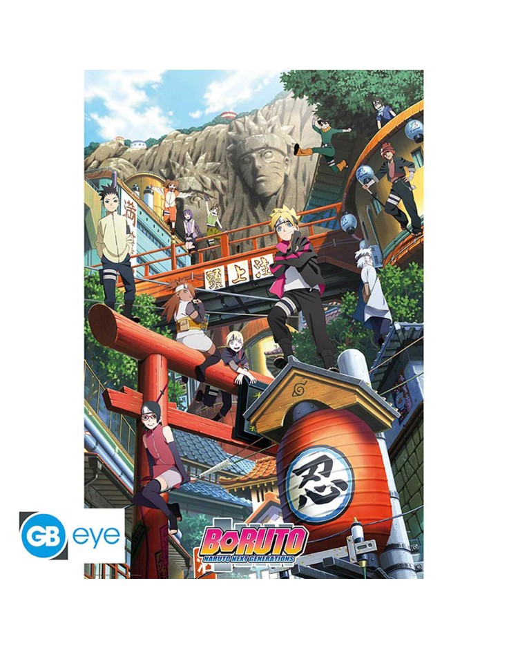Naruto Konoha 61 x 91.5cm Maxi Poster