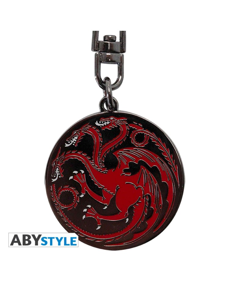 Game of Thrones Targaryen Metal Keychain