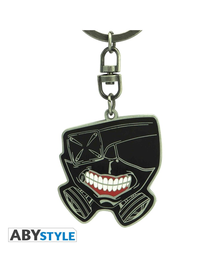 Tokyo Ghoul Mask Metal Keychain