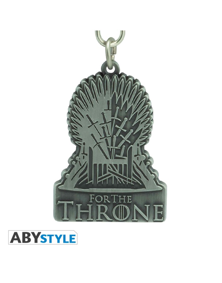 Game of Thrones For The Throne Metal Keychain