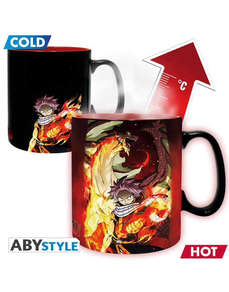 Fairy Tail Natsu & Lucy Heat Change Mug