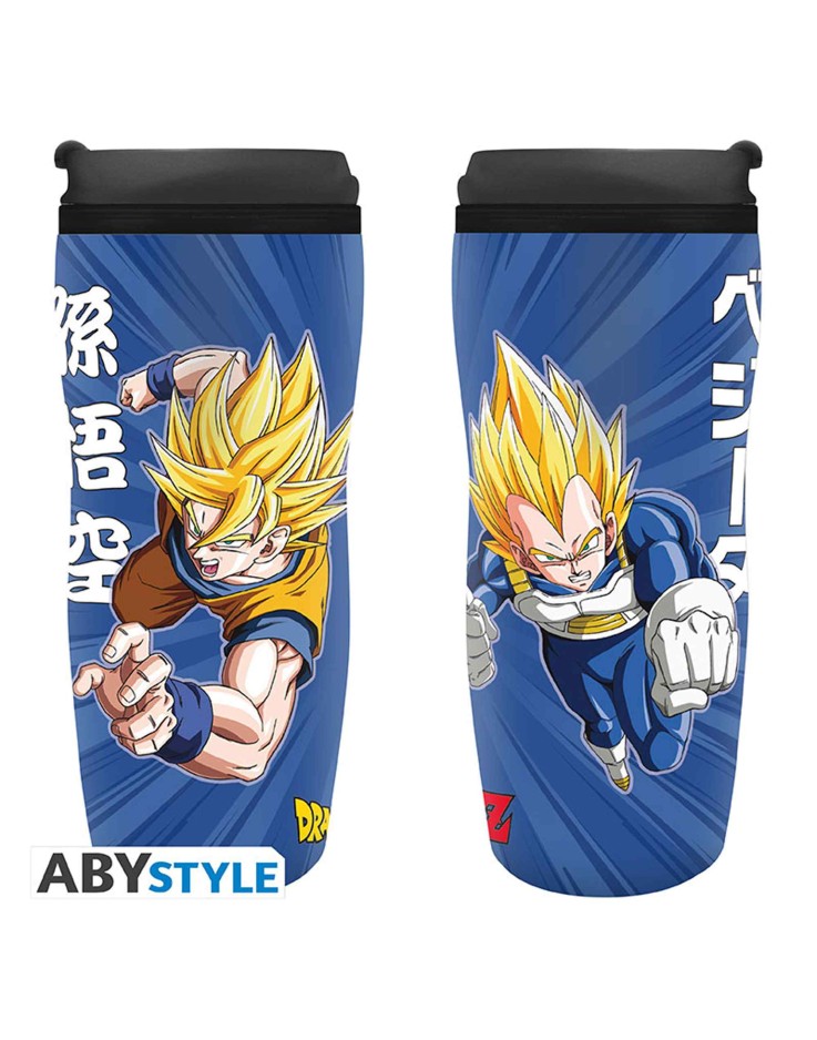 Dragon Ball Goku & Vegeta Travel Mug