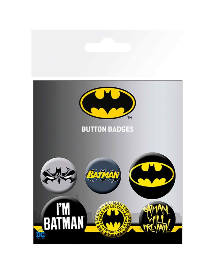 DC Comics Batman Comics Badge Pack