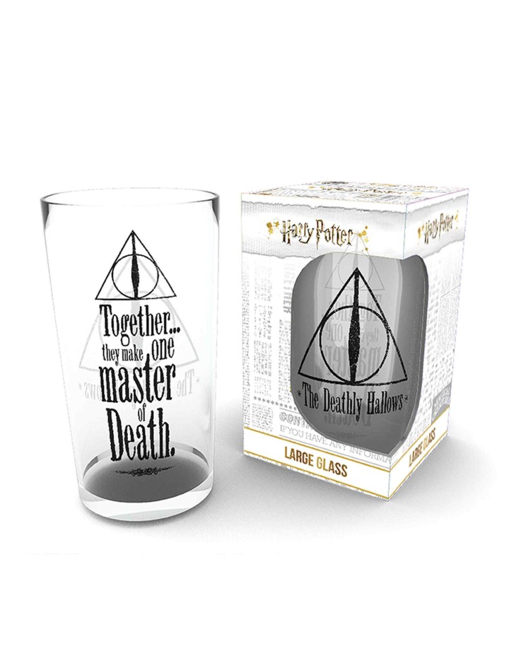 Harry Potter Deathly Hallows Pint Glass