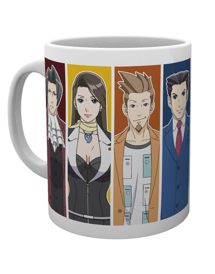 Ace Attorney Characters Mug