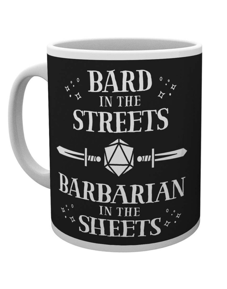 Let's Roll Bard in the Streets Mug