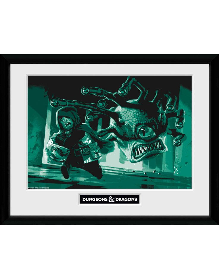 Dungeons & Dragons Beholder 30 x 40cm Framed Collector Print