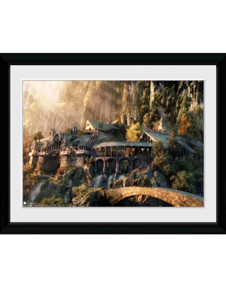 The Lord of The Rings Fellowship of The Ring 30 x 40cm Framed Collector Print