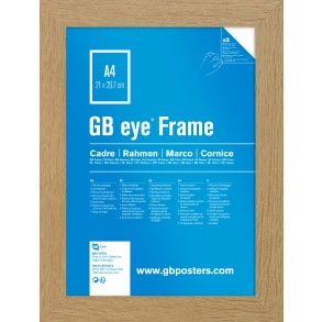 GB Eye Contemporary Wooden Oak Picture Frame - A4 - 21 x 29.7cm
