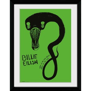 Billie Eilish Ghoul 30 x 40cm Framed Collector Print