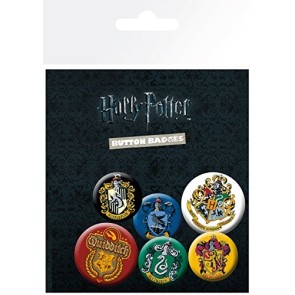 Harry Potter Crests Badge Pack
