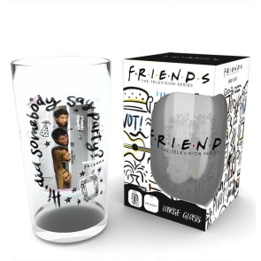 Friends Party 400ml Glass