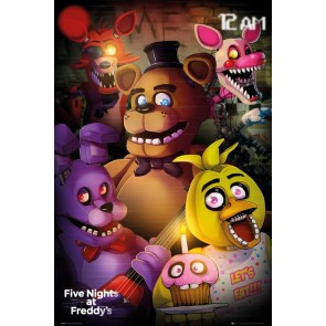 Five Nights at Freddy's Group 61 x 91.5cm Maxi Poster